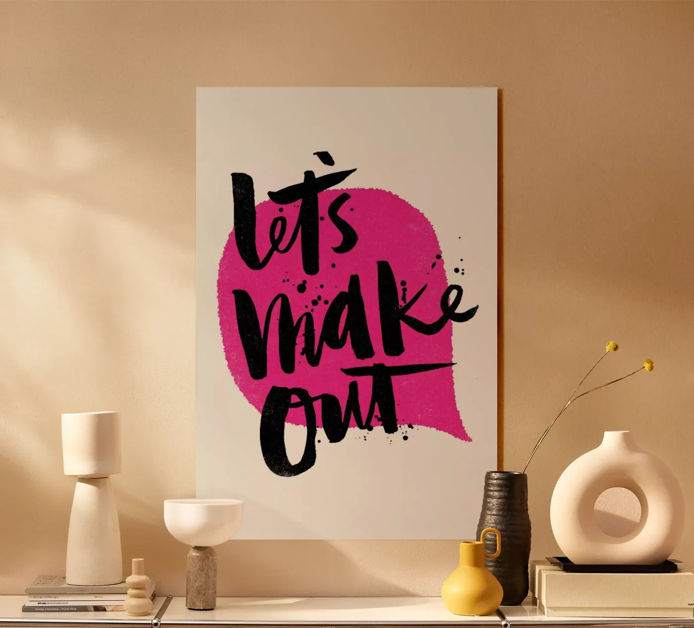 Let's Make Out plexiglas de Matthew Taylor Wilson
