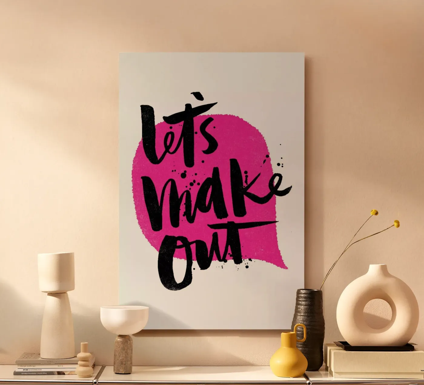 Let's Make Out alluminio dibond da Matthew Taylor Wilson