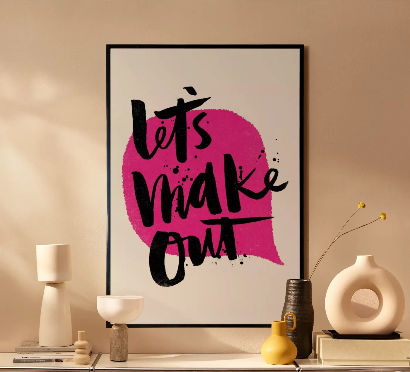 Let's Make Out poster van Matthew Taylor Wilson