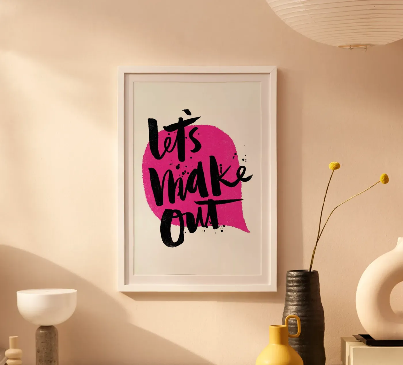 Let's Make Out poster van Matthew Taylor Wilson