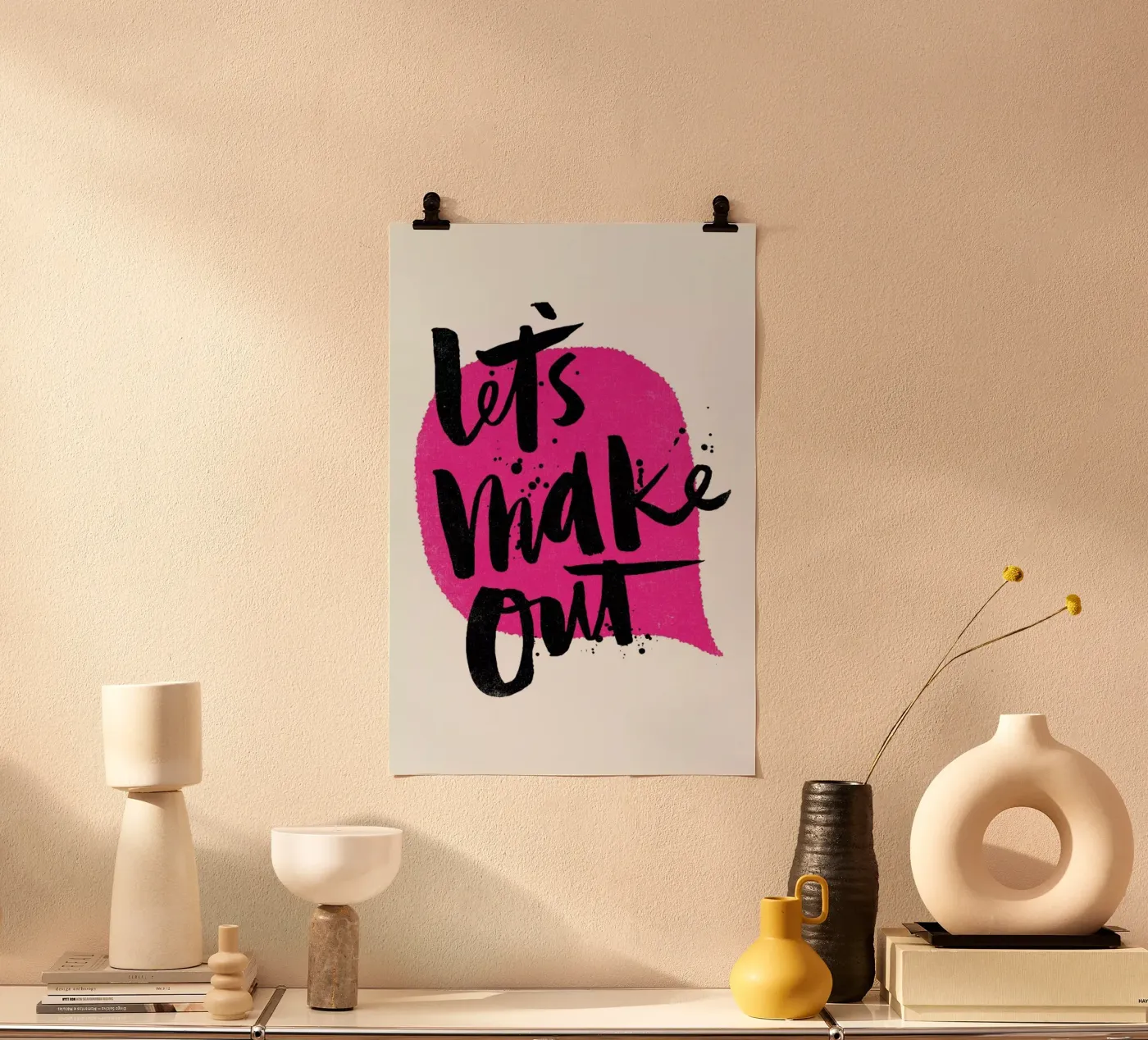Let's Make Out poster van Matthew Taylor Wilson