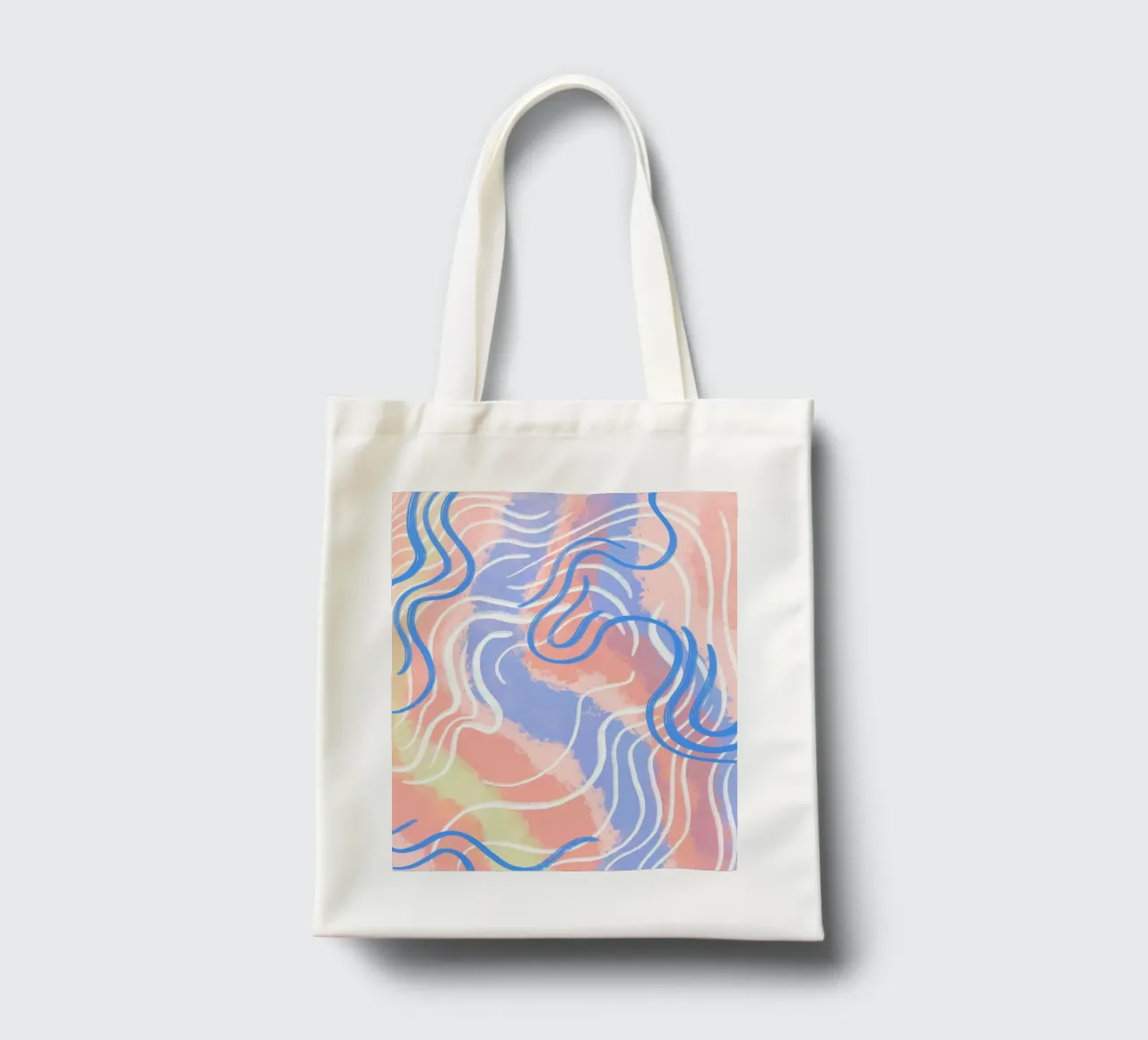 abstract colorful movement vibrations borsa in juta da janine.aigner.work