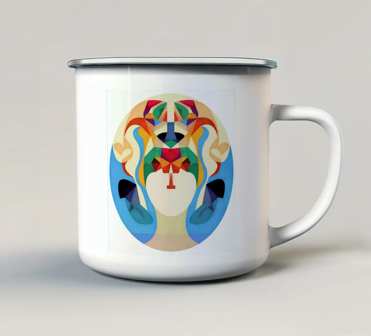 Mysterious Soul tazza in smalto da lovely lines