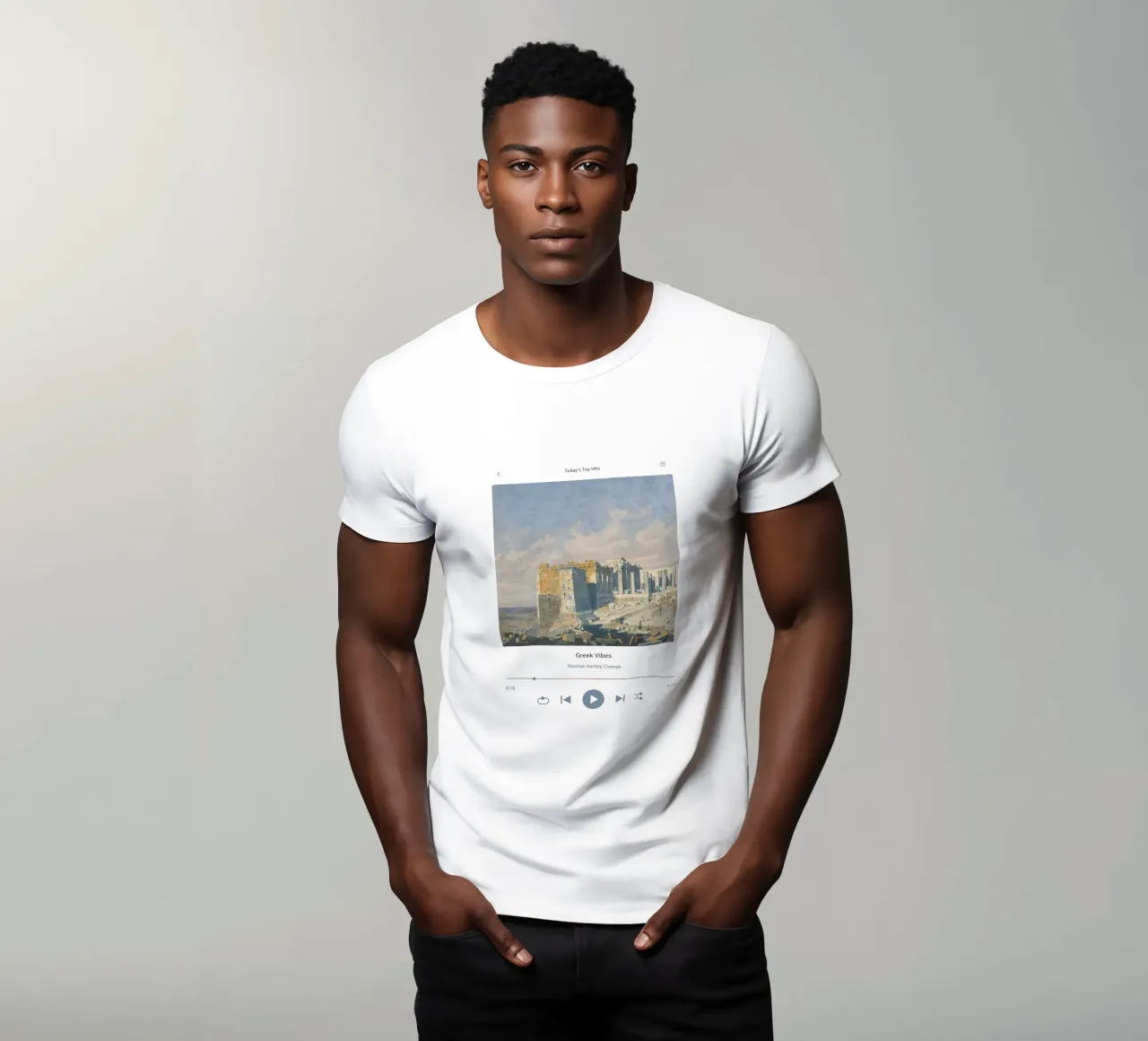 Greek Vibes t-shirt by Vintagrafica