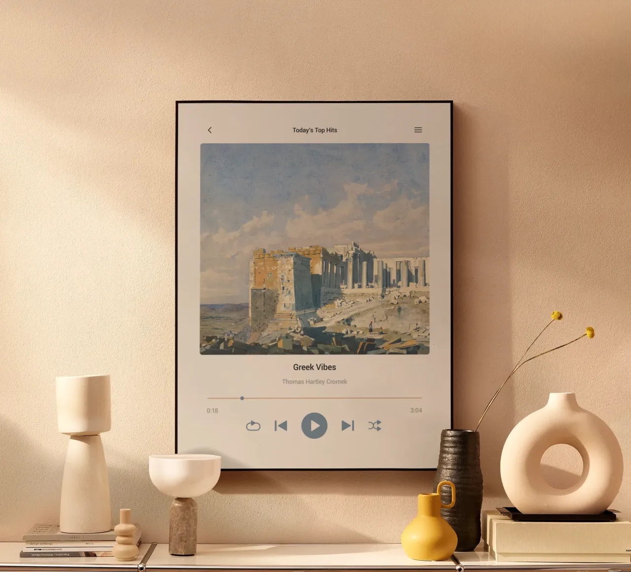 Vibrazioni greche plexiglass da Vintagrafica