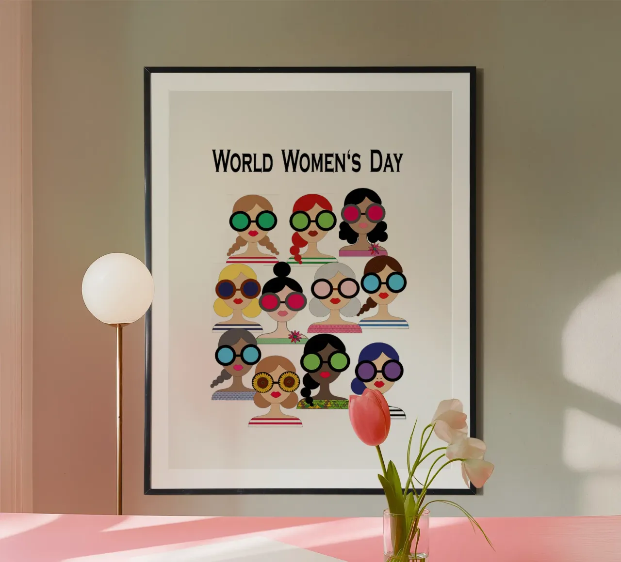 giornata mondiale della donna poster da SunflowerDE