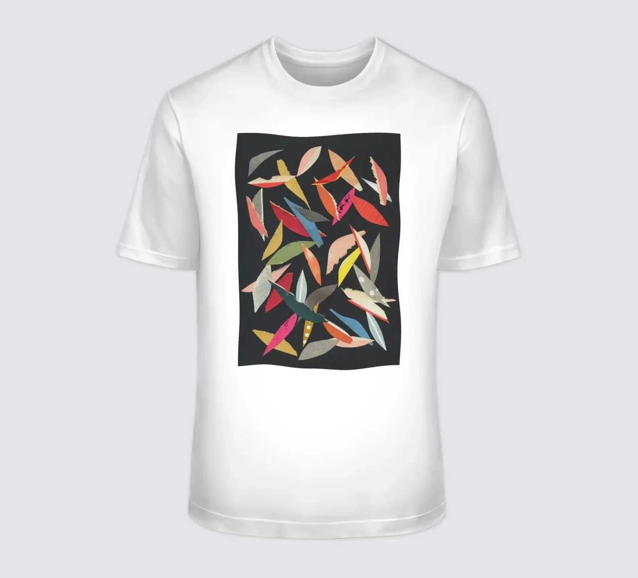Foglie cadenti t-shirt da Cassia Beck Collage