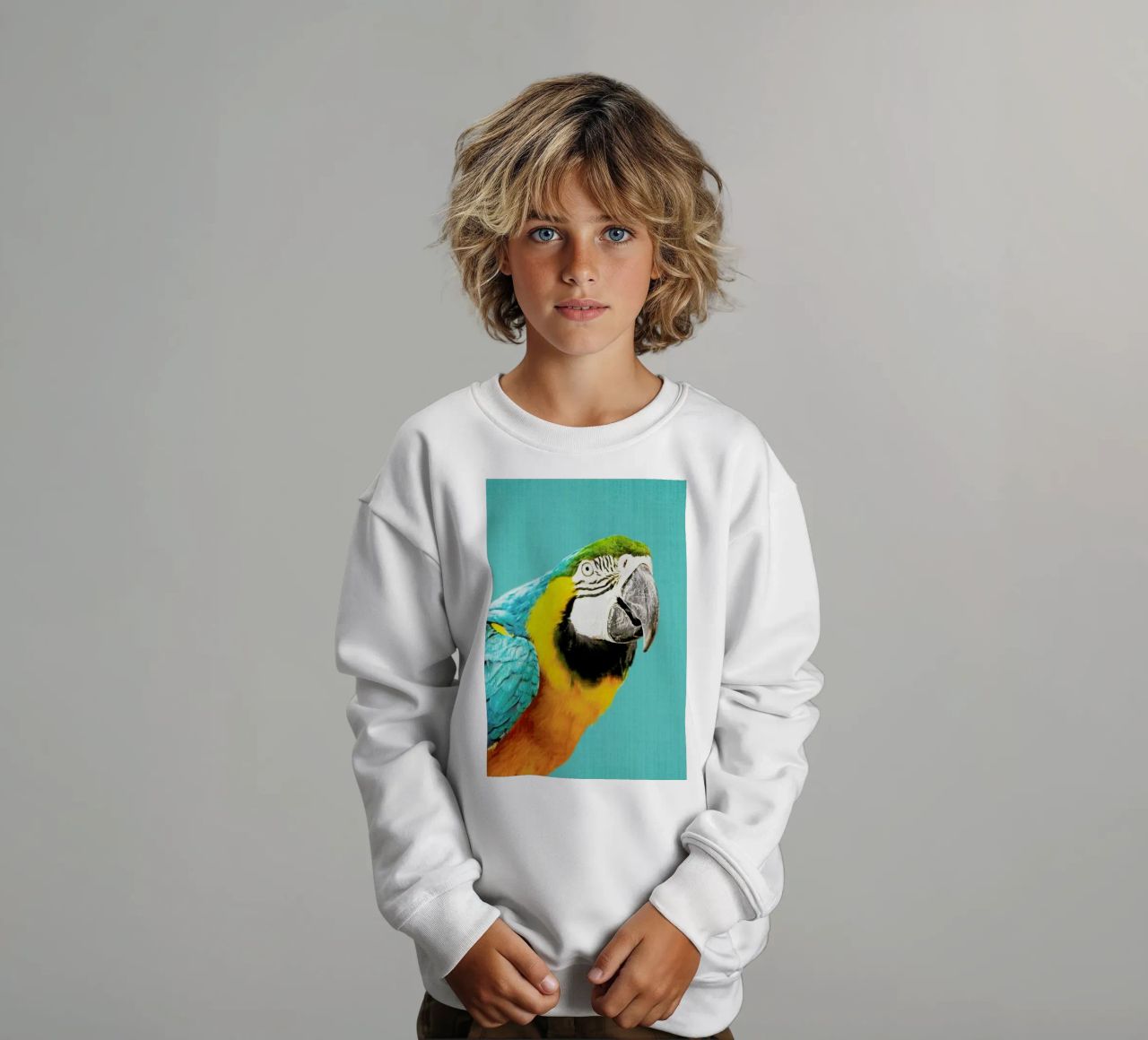 Print 143 felpa bambino da Lila x Lola