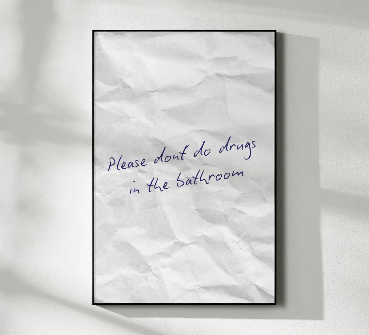 Bathroom plexiglass da thewalllab