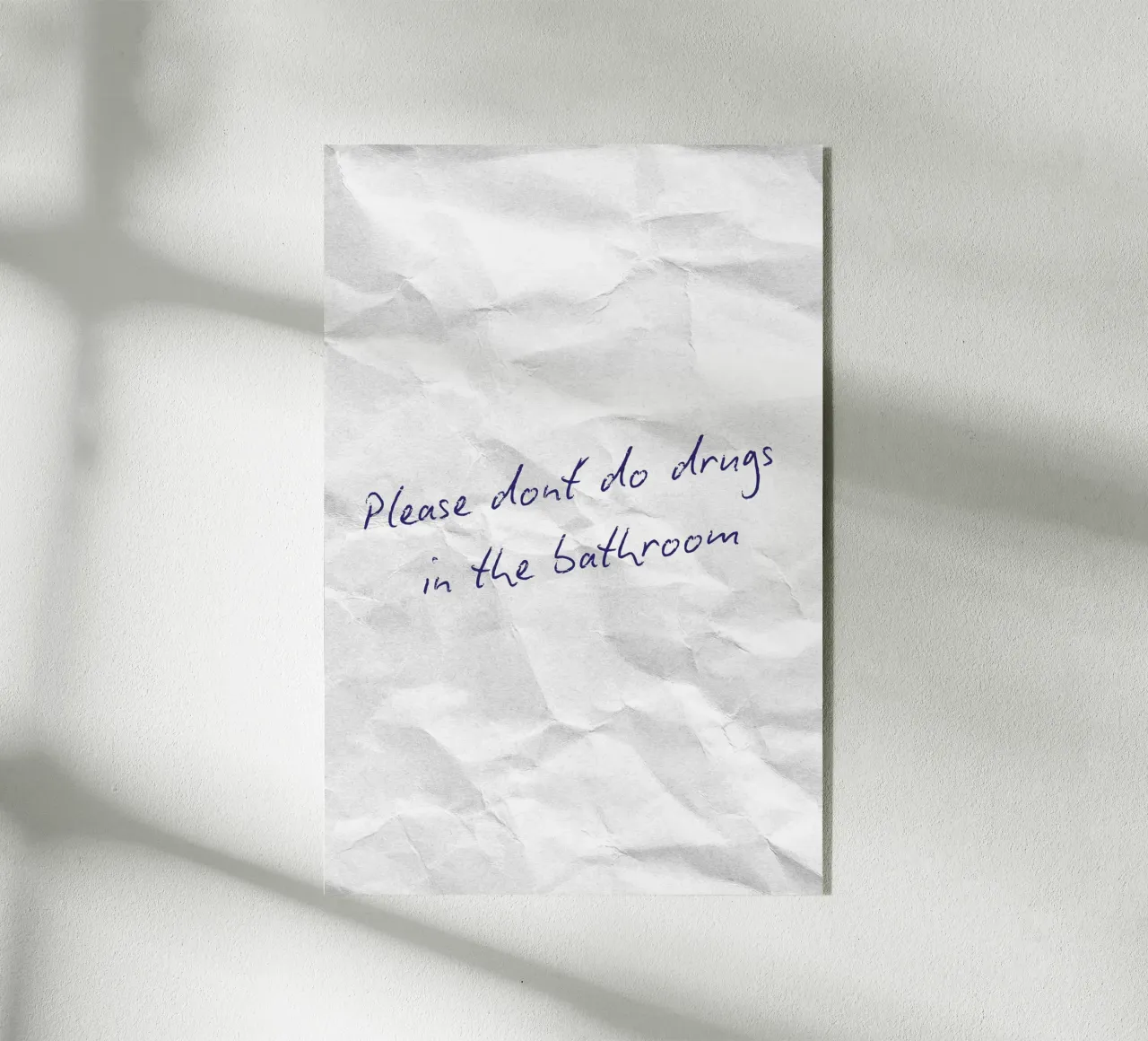 Bathroom plexiglass da thewalllab