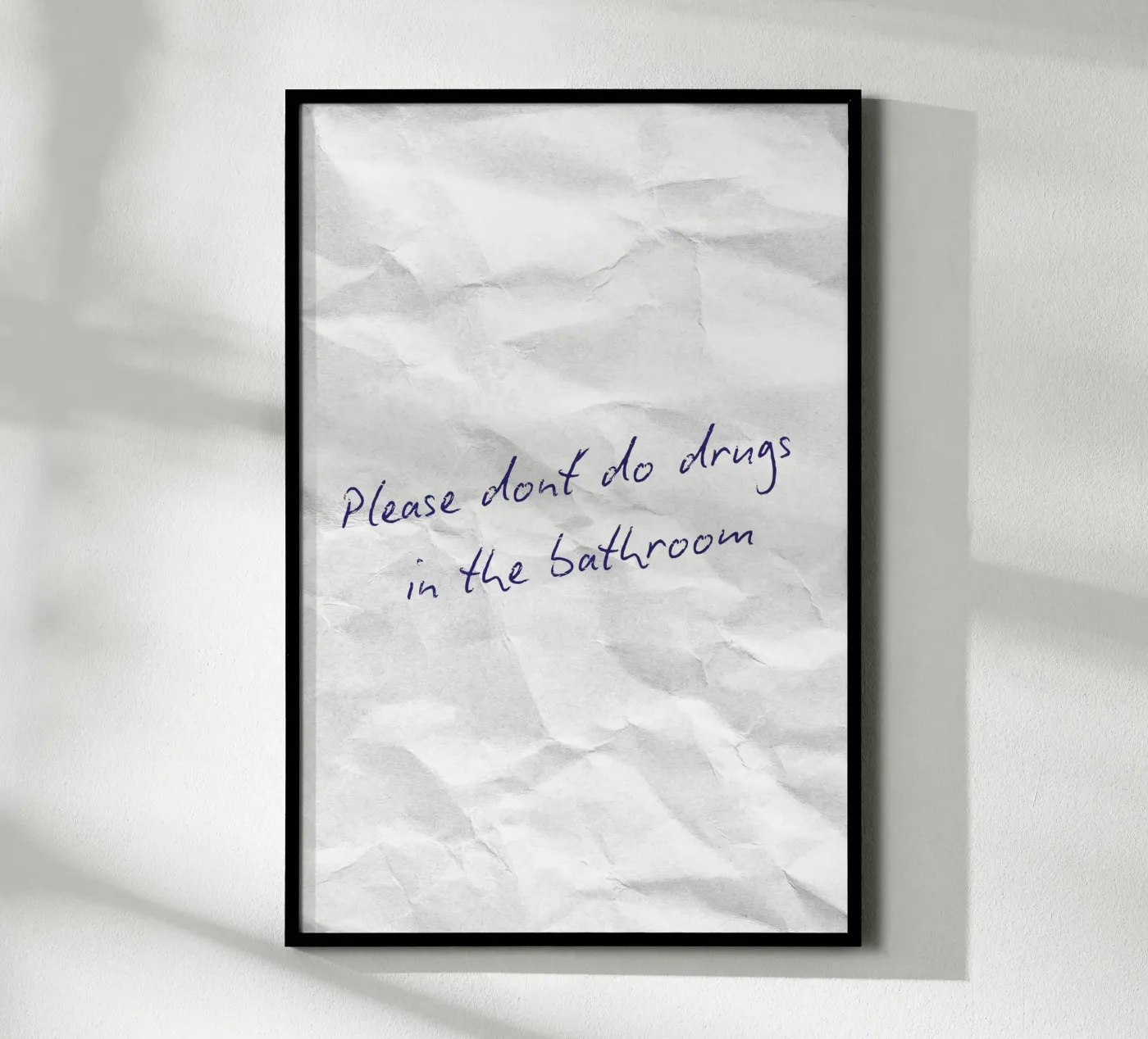 Bathroom poster de thewalllab