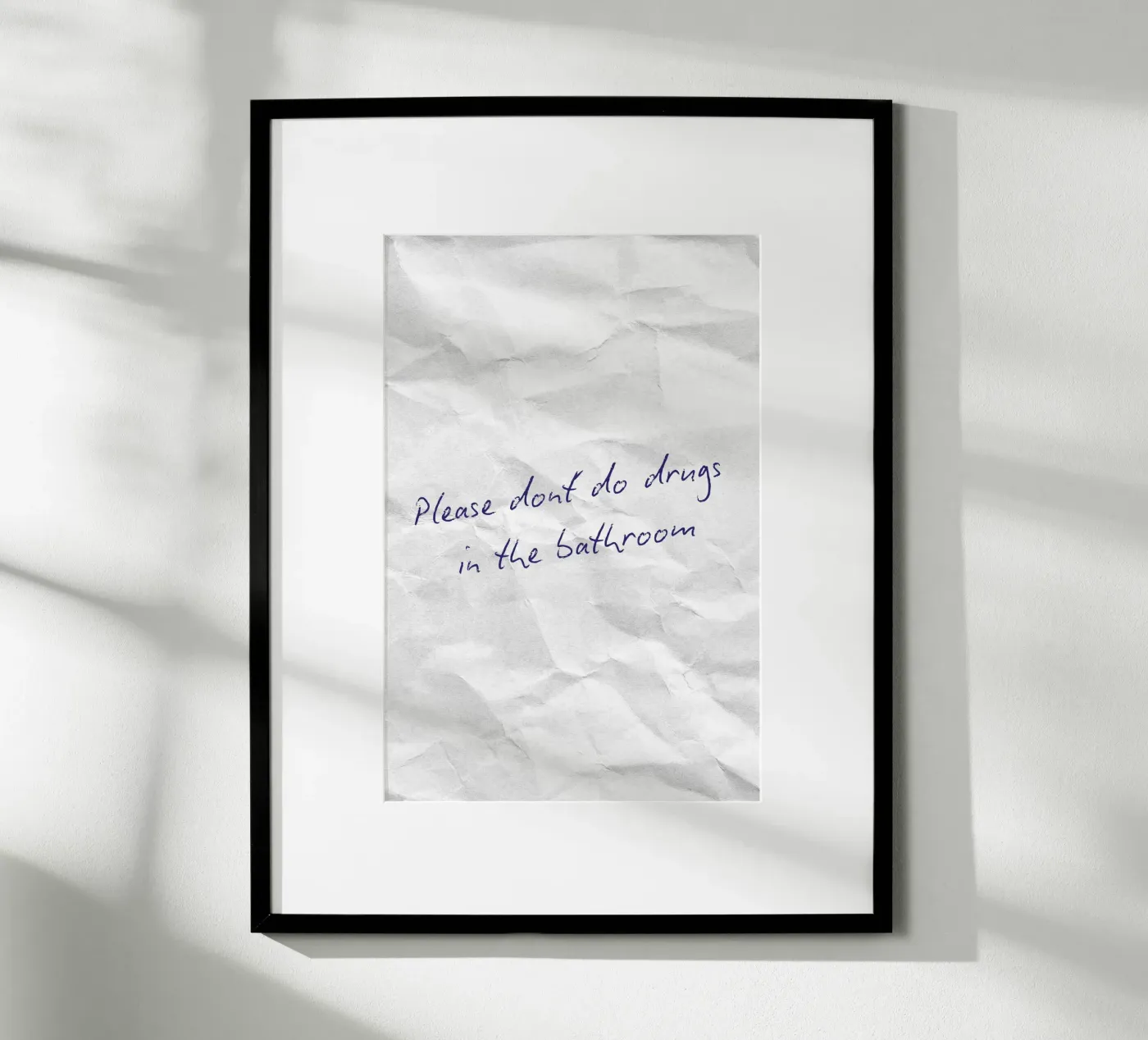 Bathroom poster de thewalllab