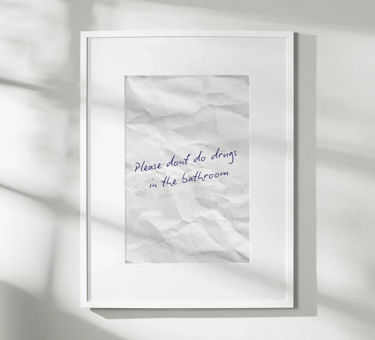 Bathroom poster da thewalllab