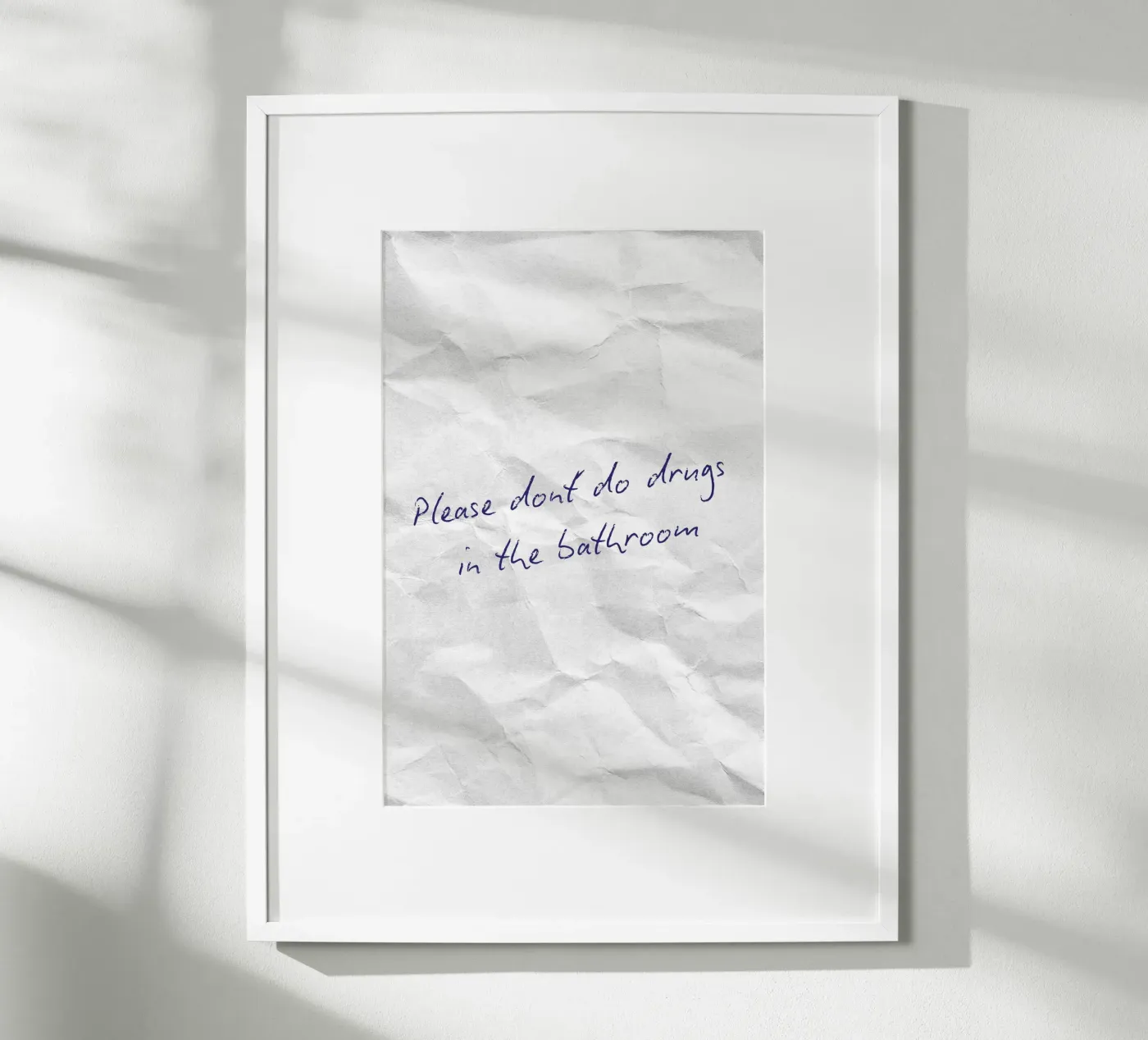 Bathroom poster de thewalllab