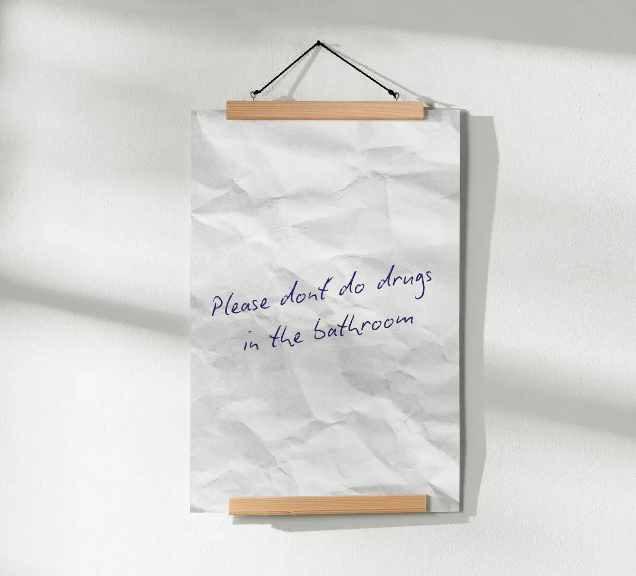 Bathroom poster da thewalllab