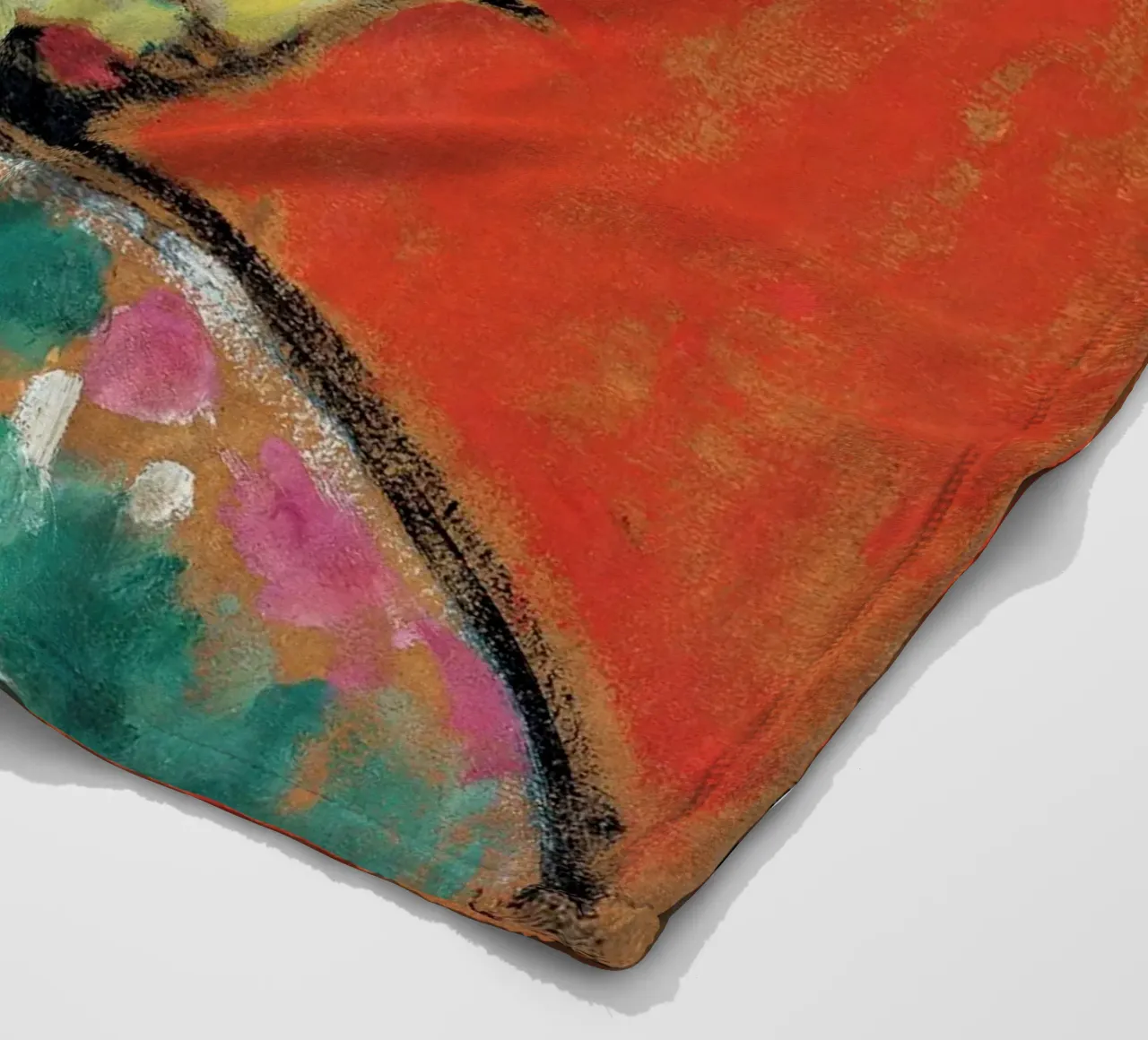 Alexej von Jawlensky - Ragazza con cappello a fiori, 1910 coperta in pile da Timeless Artworks