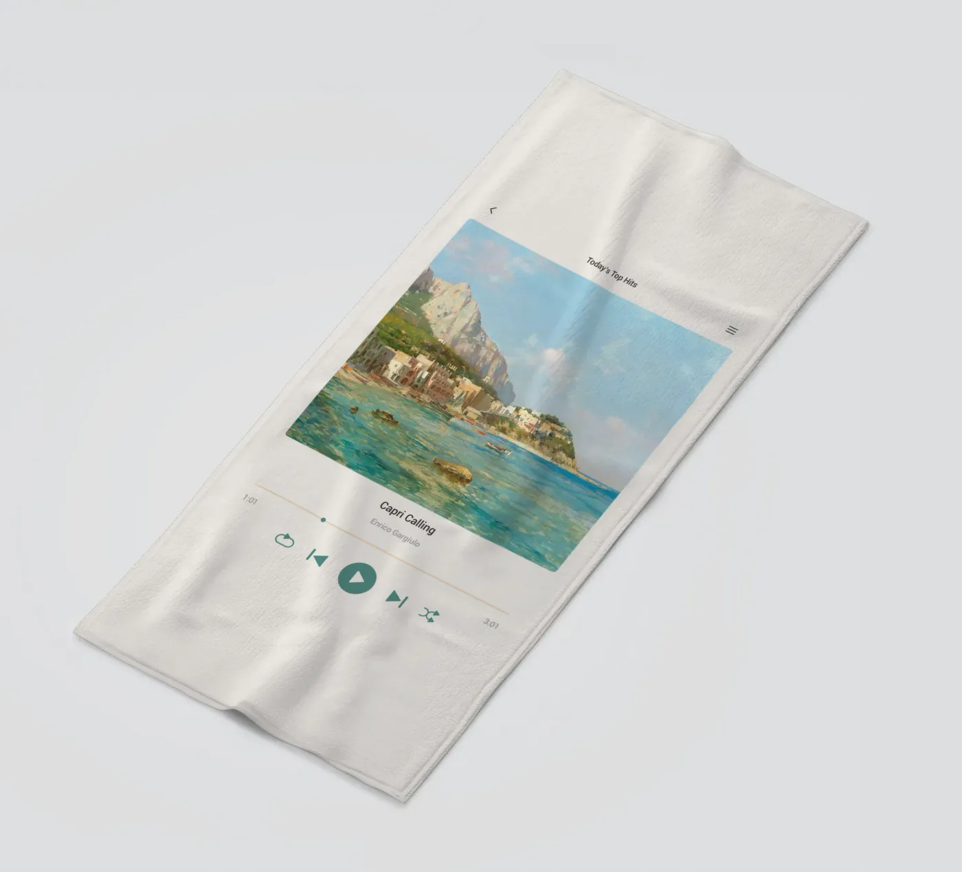 Capri Calling telo mare da Vintagrafica