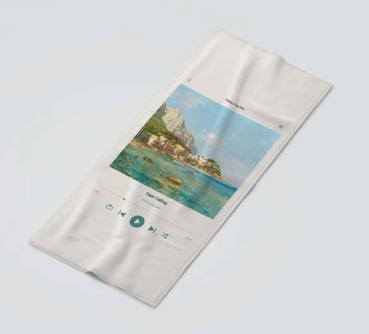 Capri Calling telo mare da Vintagrafica