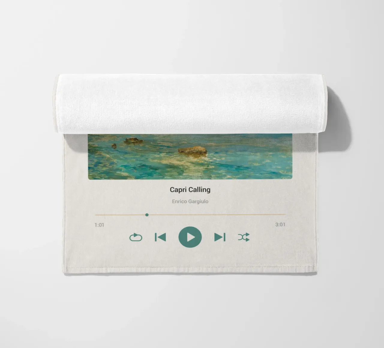 Capri Calling telo mare da Vintagrafica