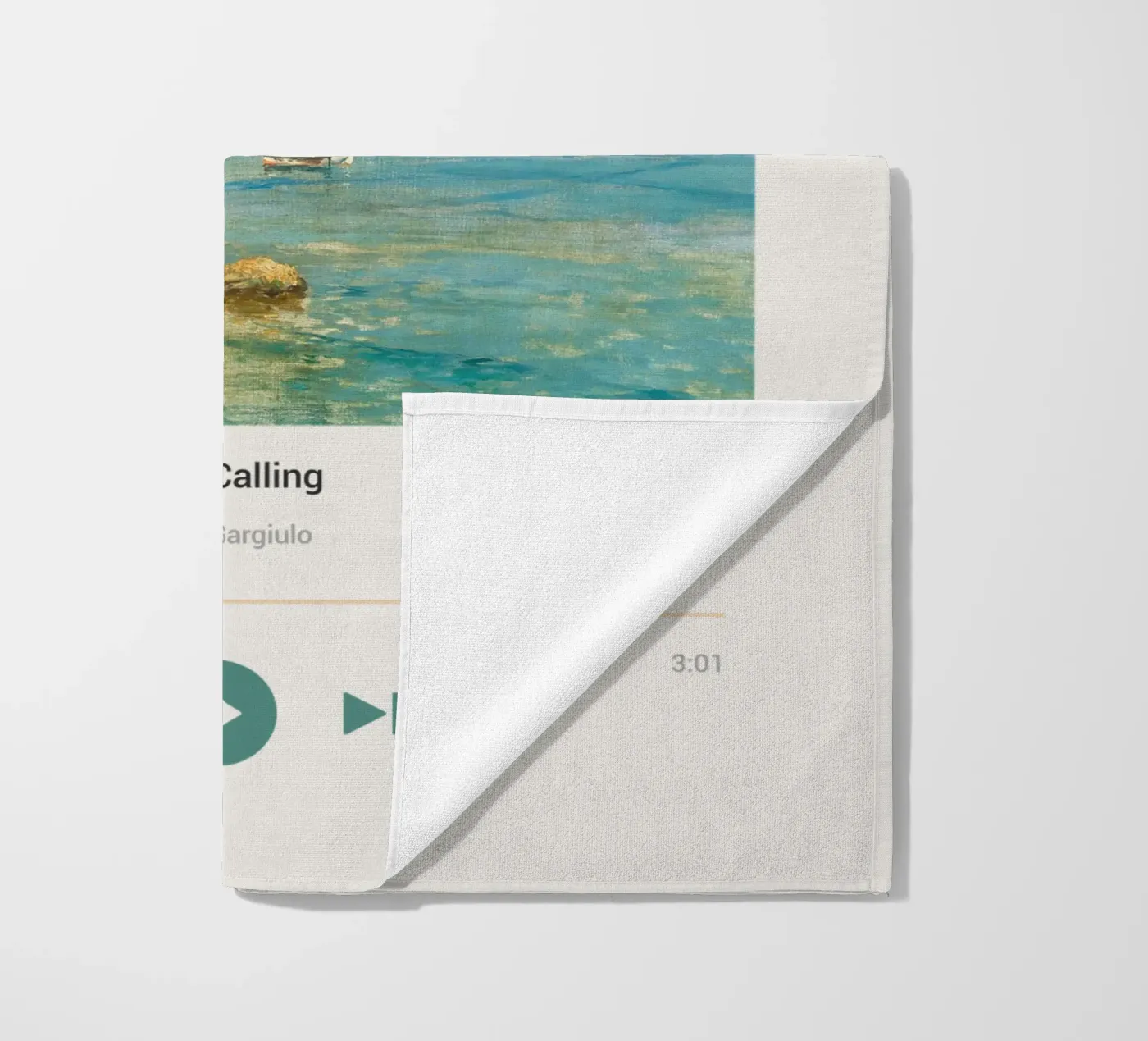 Capri Calling telo mare da Vintagrafica