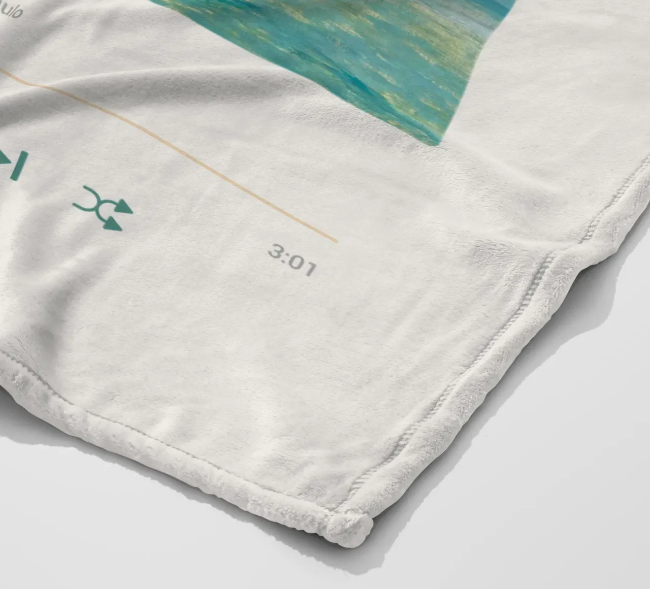 Capri Calling Fleecedecke von Vintagrafica