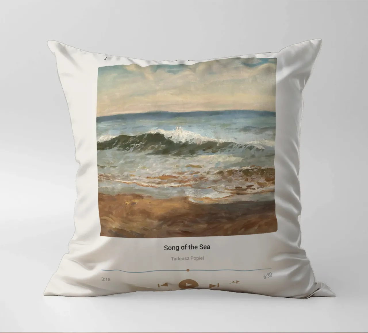Canzone del mare cuscino da Vintagrafica