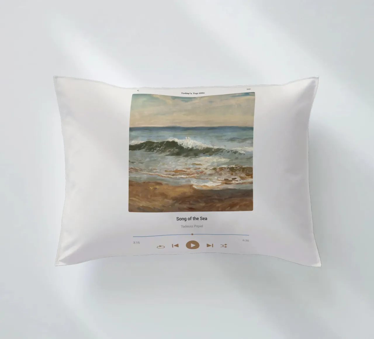 Canzone del mare cuscino da Vintagrafica