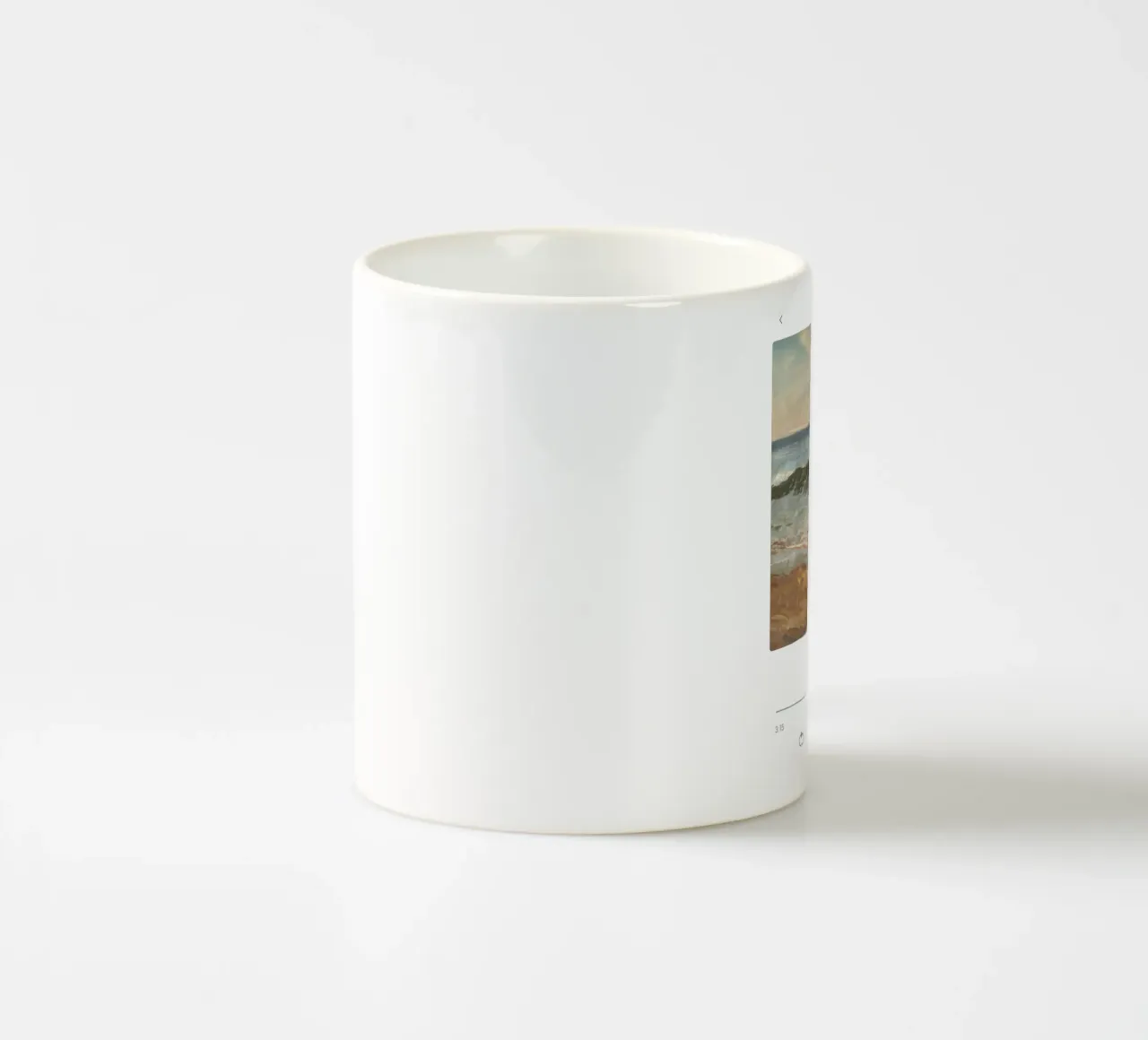 Canzone del mare tazza in ceramica da Vintagrafica