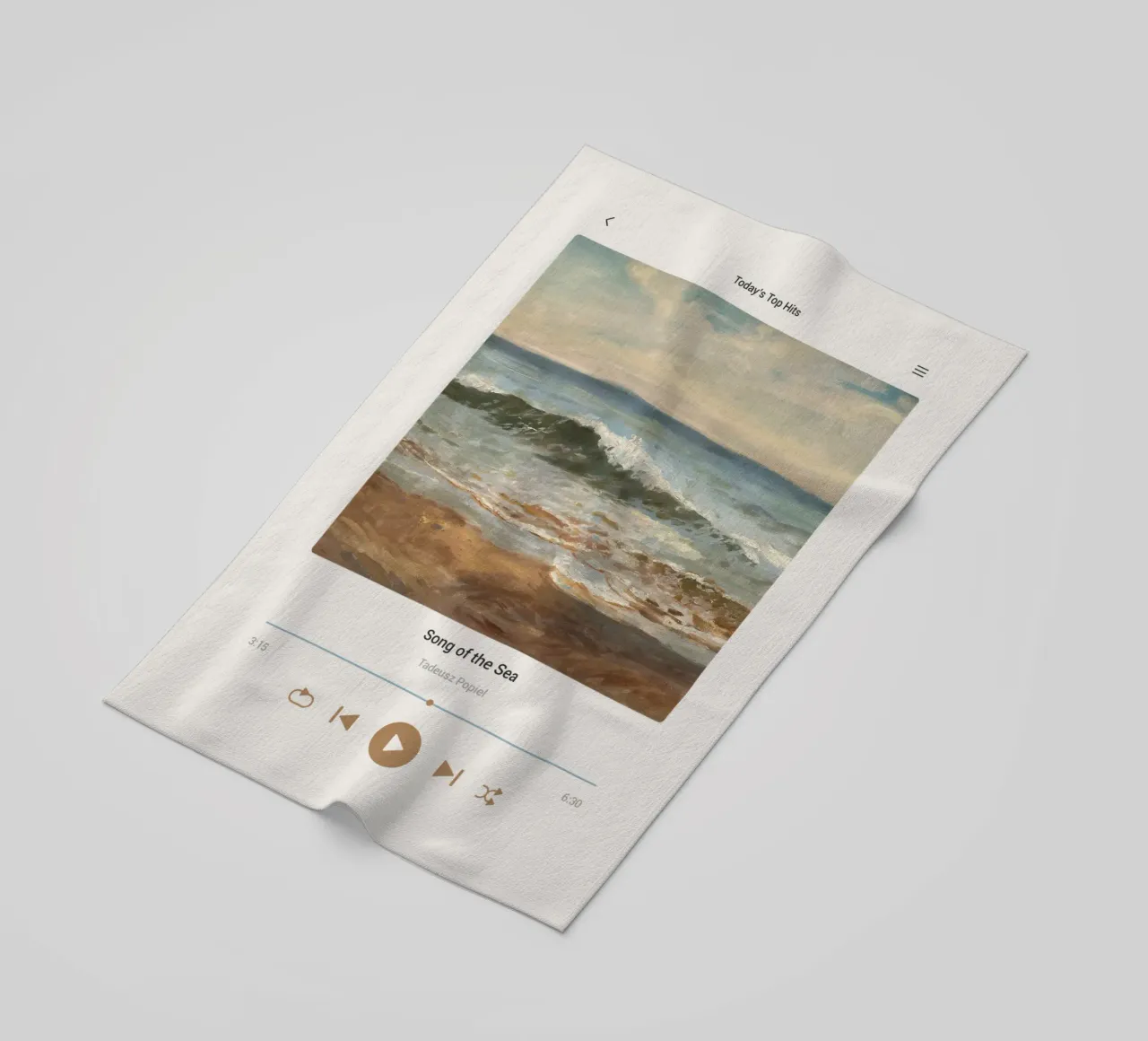 Canzone del mare telo mare da Vintagrafica