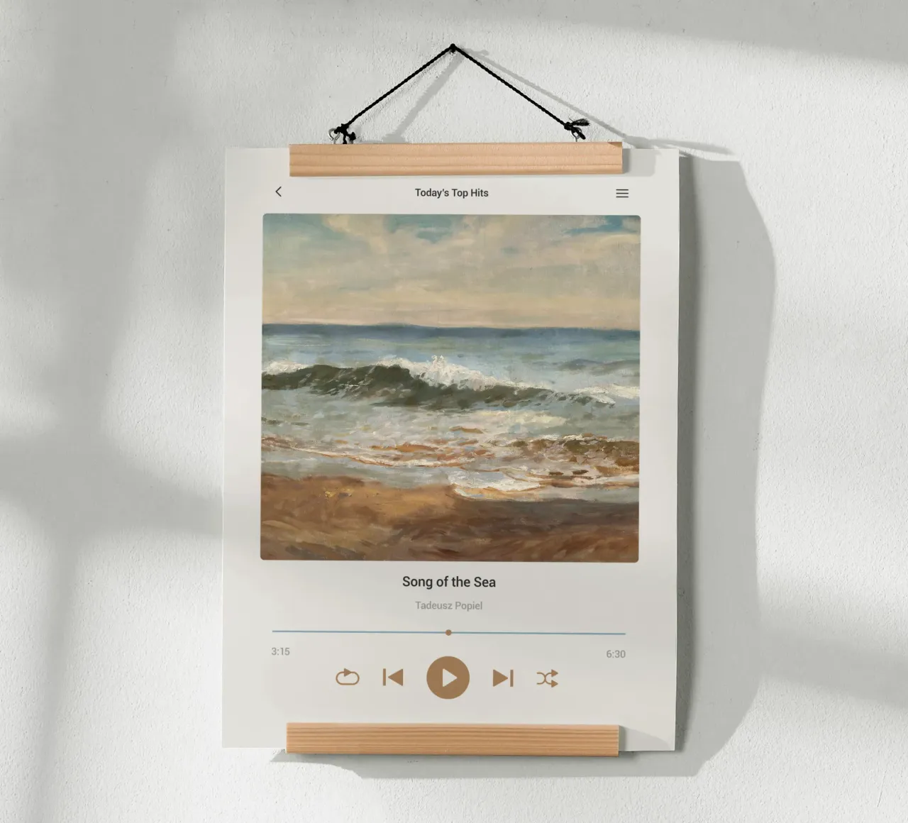 Canzone del mare carta hahnemühle da Vintagrafica
