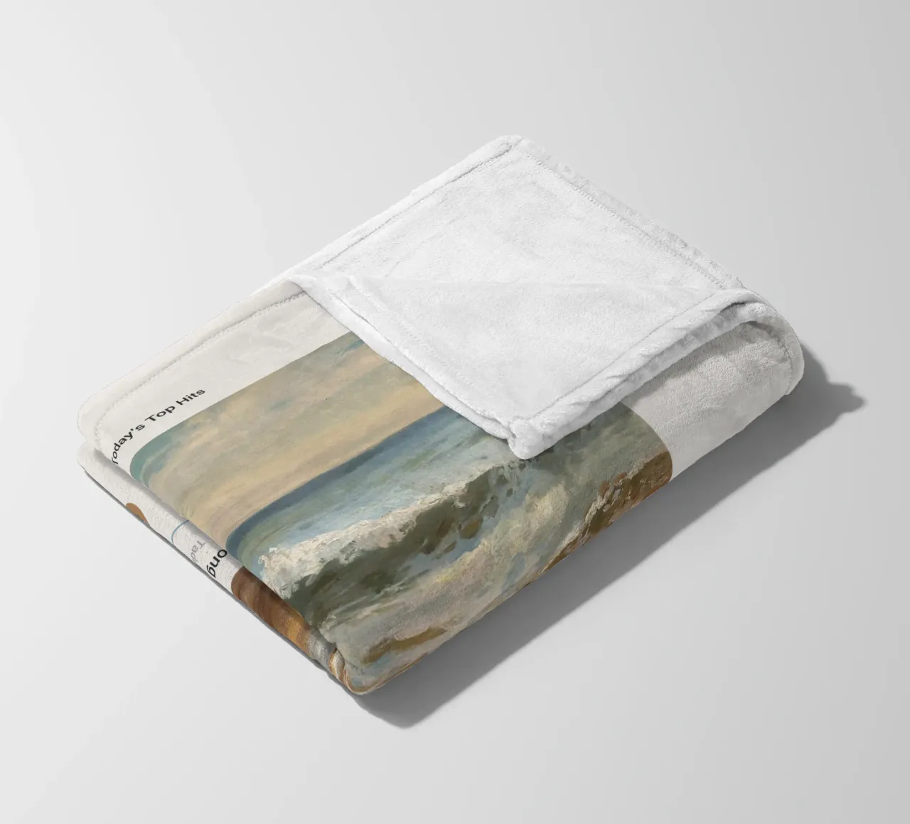 Canzone del mare coperta in pile da Vintagrafica