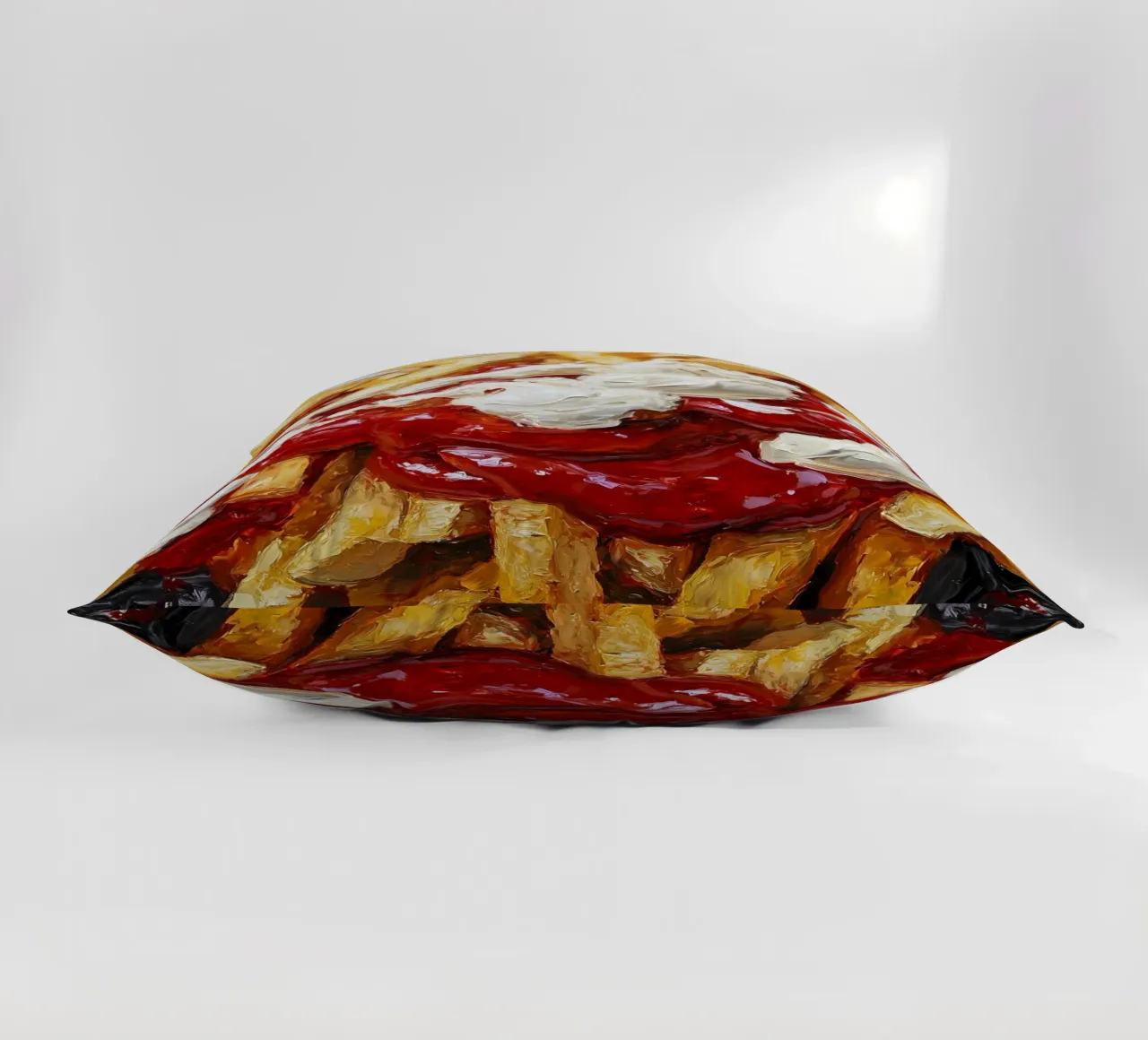 Patate fritte rosse bianche cuscino da Schön