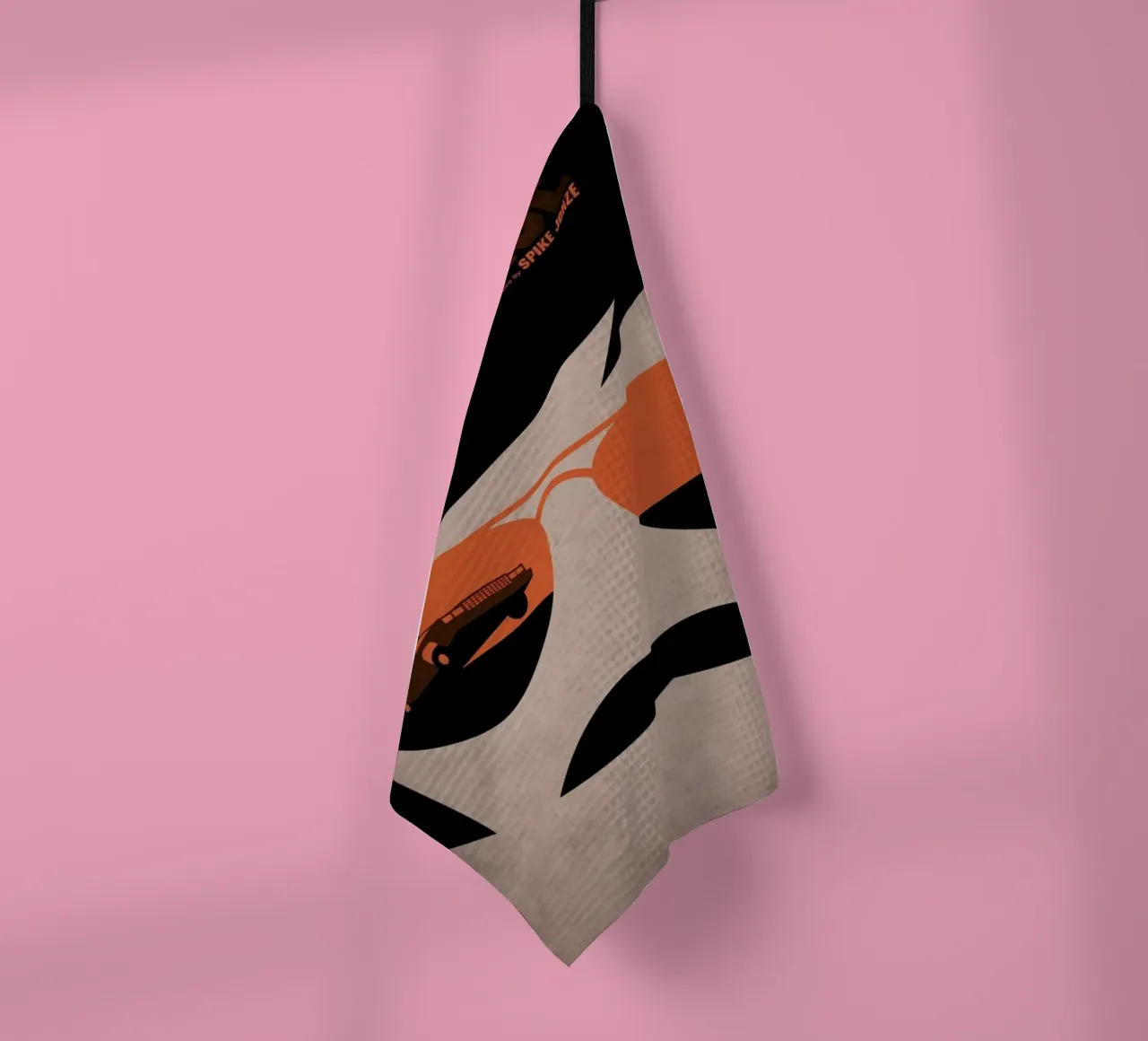 Sabotage tea towel by Federico Mancosu