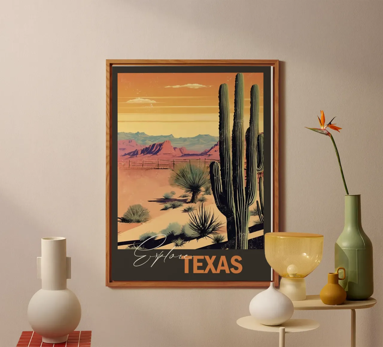 Texas erforschen Alu-Dibond von Indigo Rain
