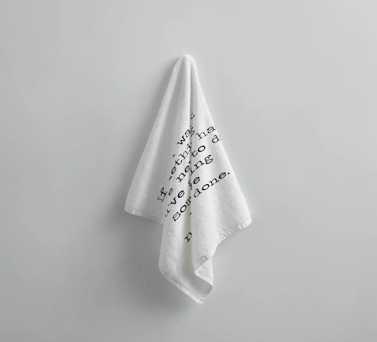 Quieres algo que nunca has tenido Haz algo que nunca has hecho toalla de baño de Summer Soul Co. - Quotes