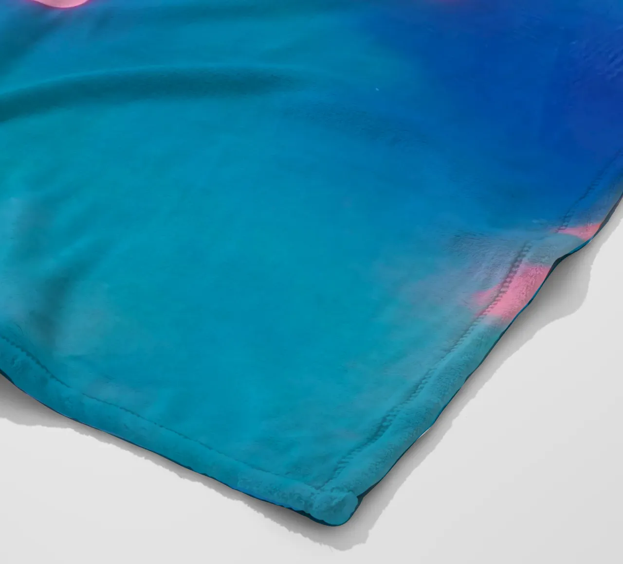 "Gonna Thrive in ’25" Colorful Abstract Print fleece blanket by FABOArt