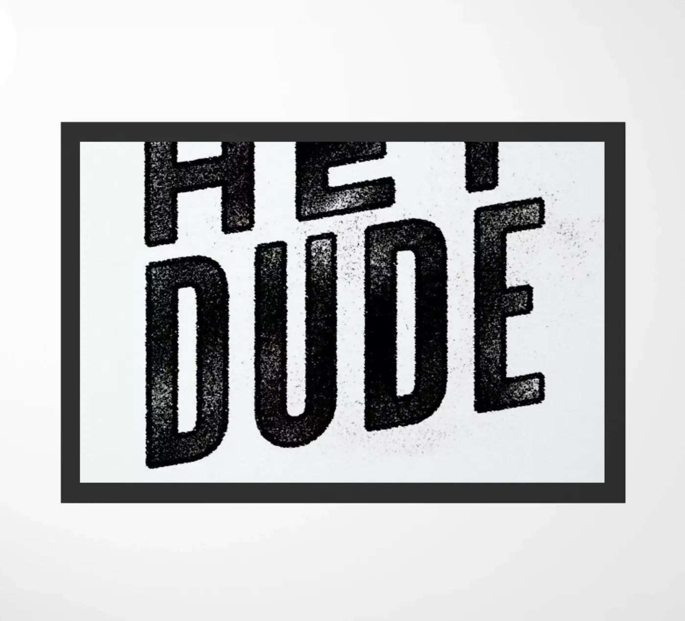 Hey Dude deurmat van Summerchamps