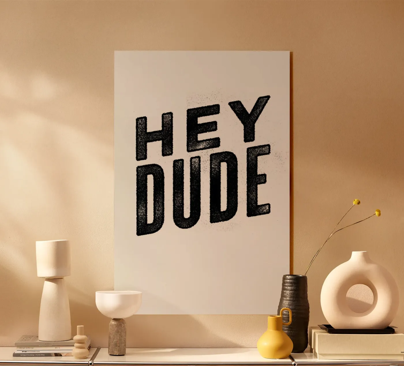 Hey Dude acryl van Summerchamps