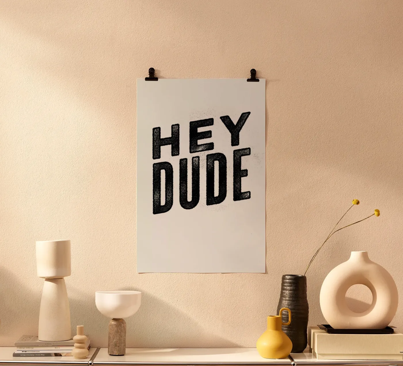 Hey Dude poster da Summerchamps