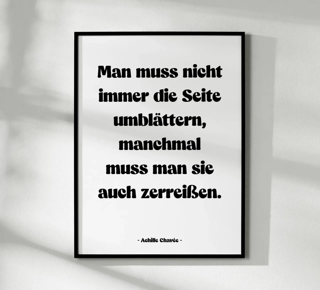 Citation "You don't always have to turn the page" poster by Wall of Words