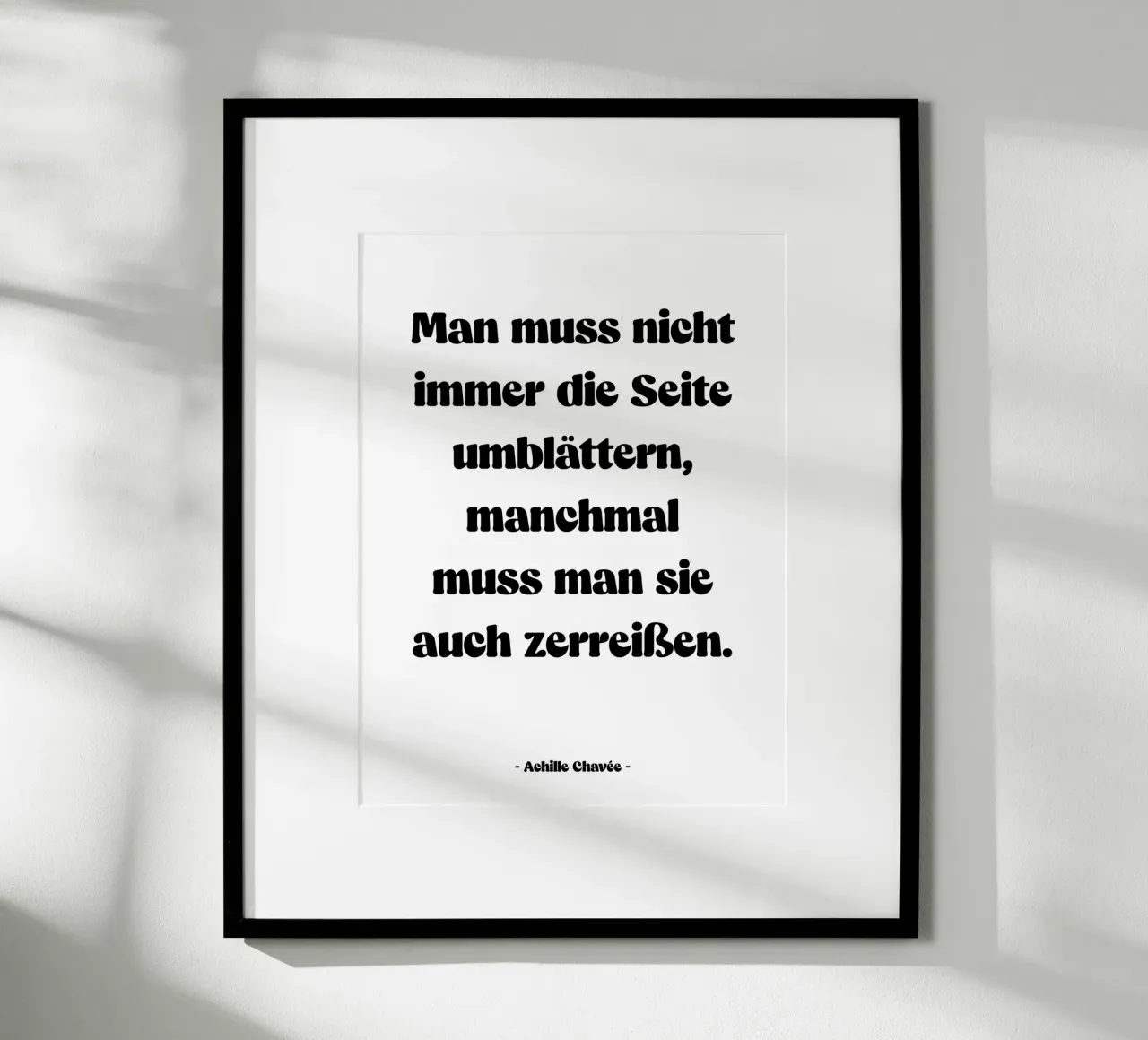 Citation "You don't always have to turn the page" poster by Wall of Words