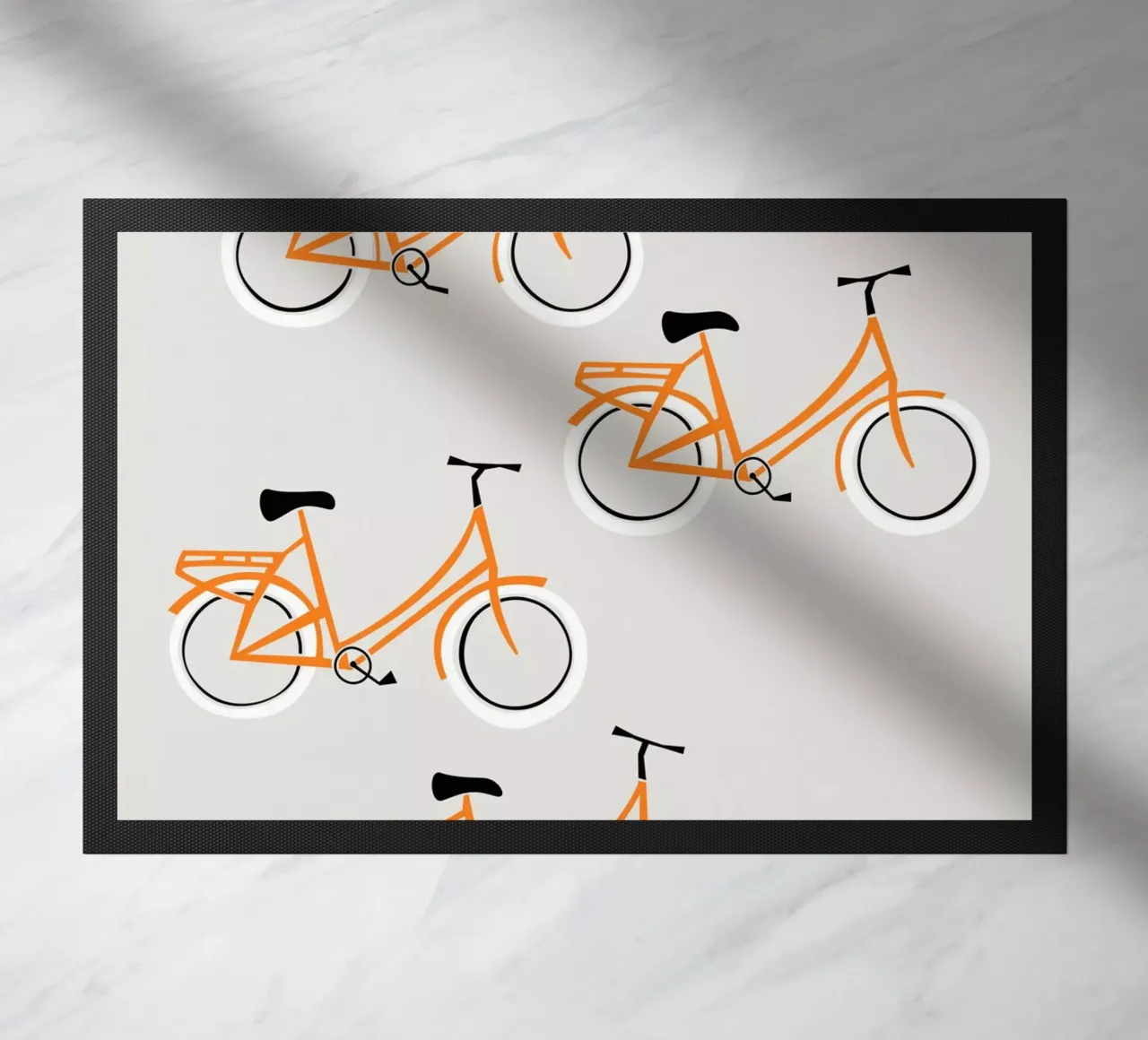 Granny Bicycles doormat by Fox & Velvet