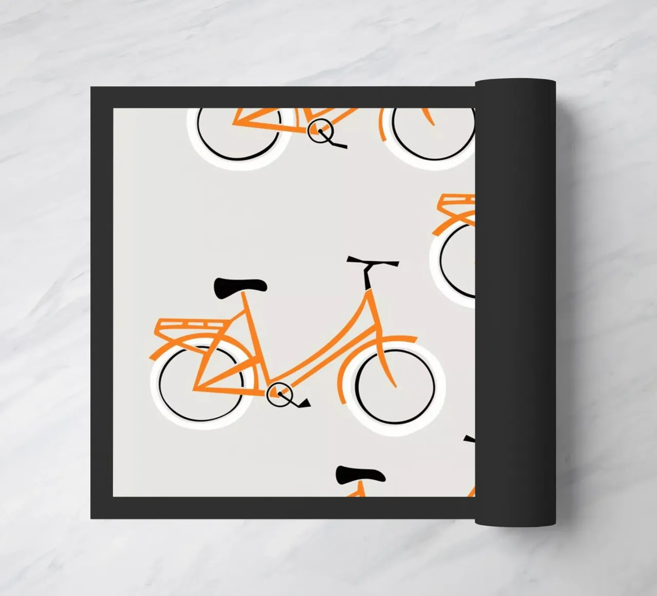 Granny Bicycles doormat by Fox & Velvet