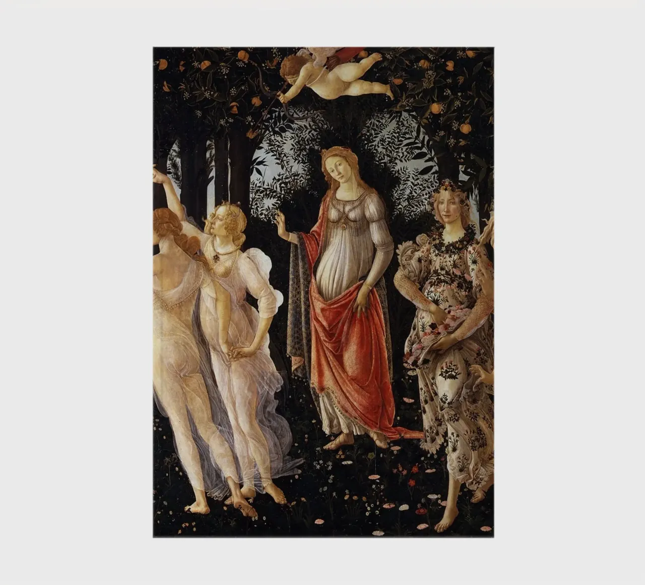 Sandro Botticelli - Primavera (Spring) notebook by Timeless Artworks