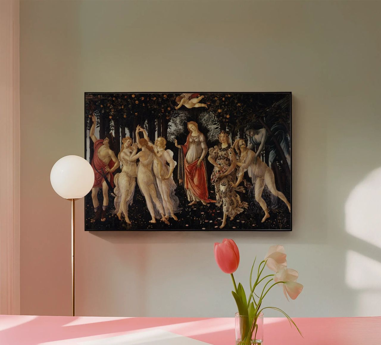 Sandro Botticelli - Primavera (Spring) plexiglass da Timeless Artworks