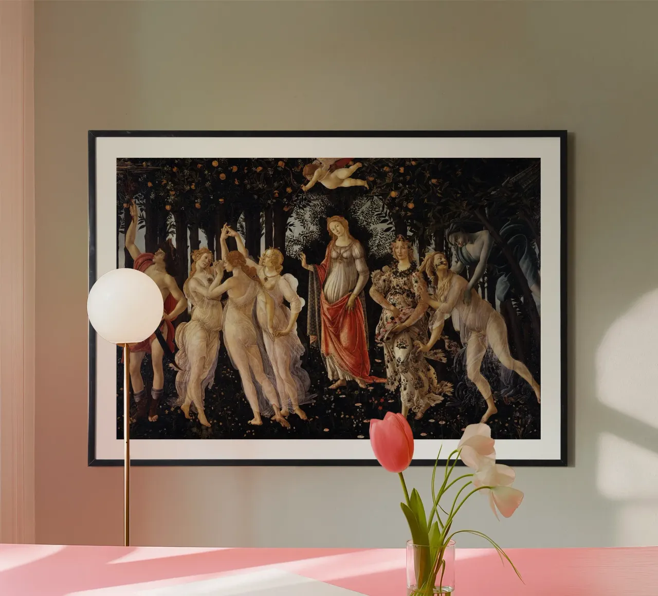 Sandro Botticelli - Primavera (Spring) poster da Timeless Artworks