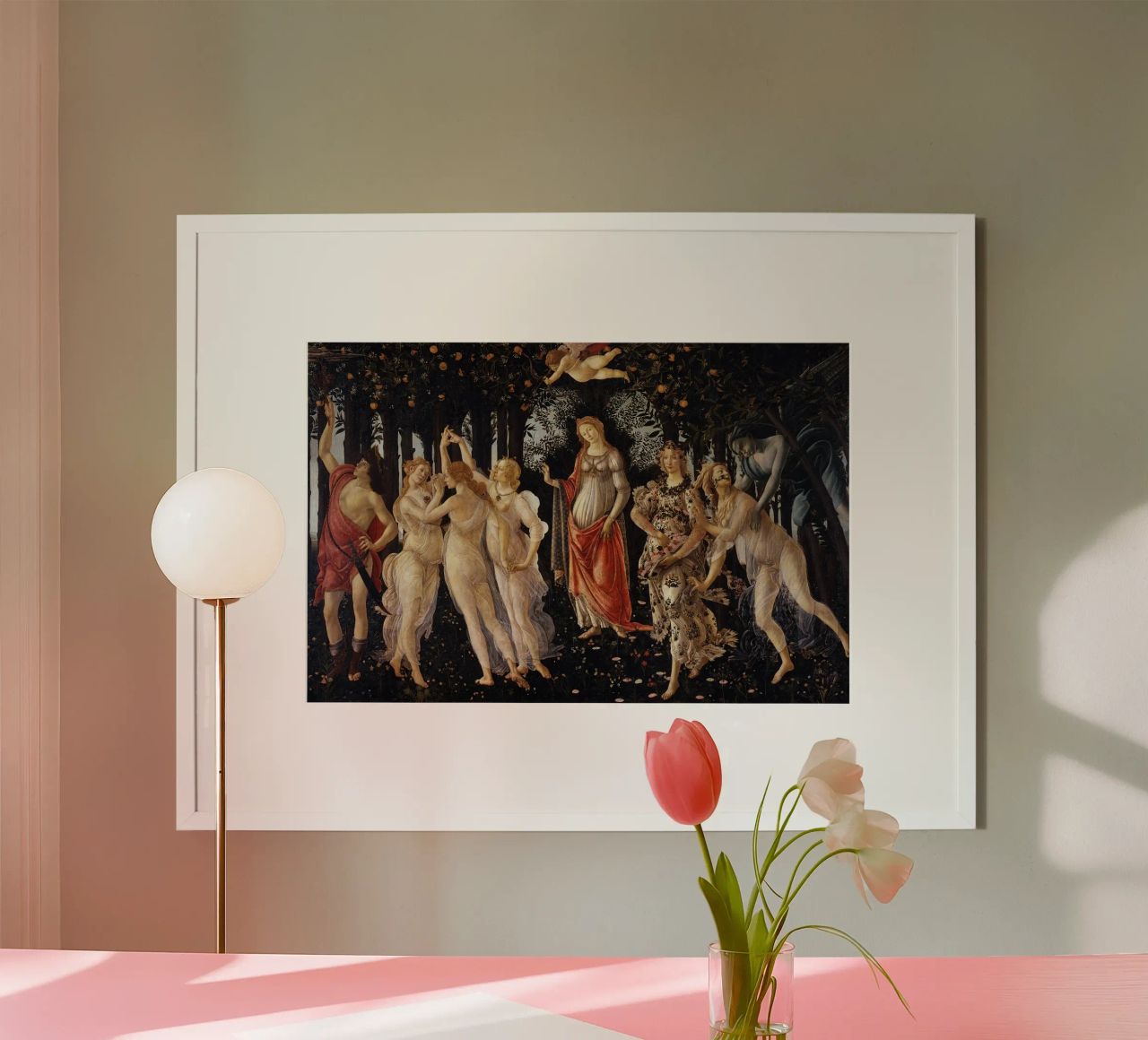 Sandro Botticelli - Primavera (Spring) poster da Timeless Artworks
