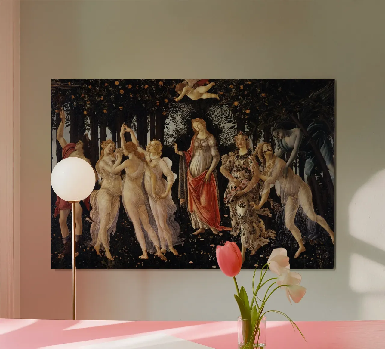 Sandro Botticelli - Primavera (Spring) poster da Timeless Artworks