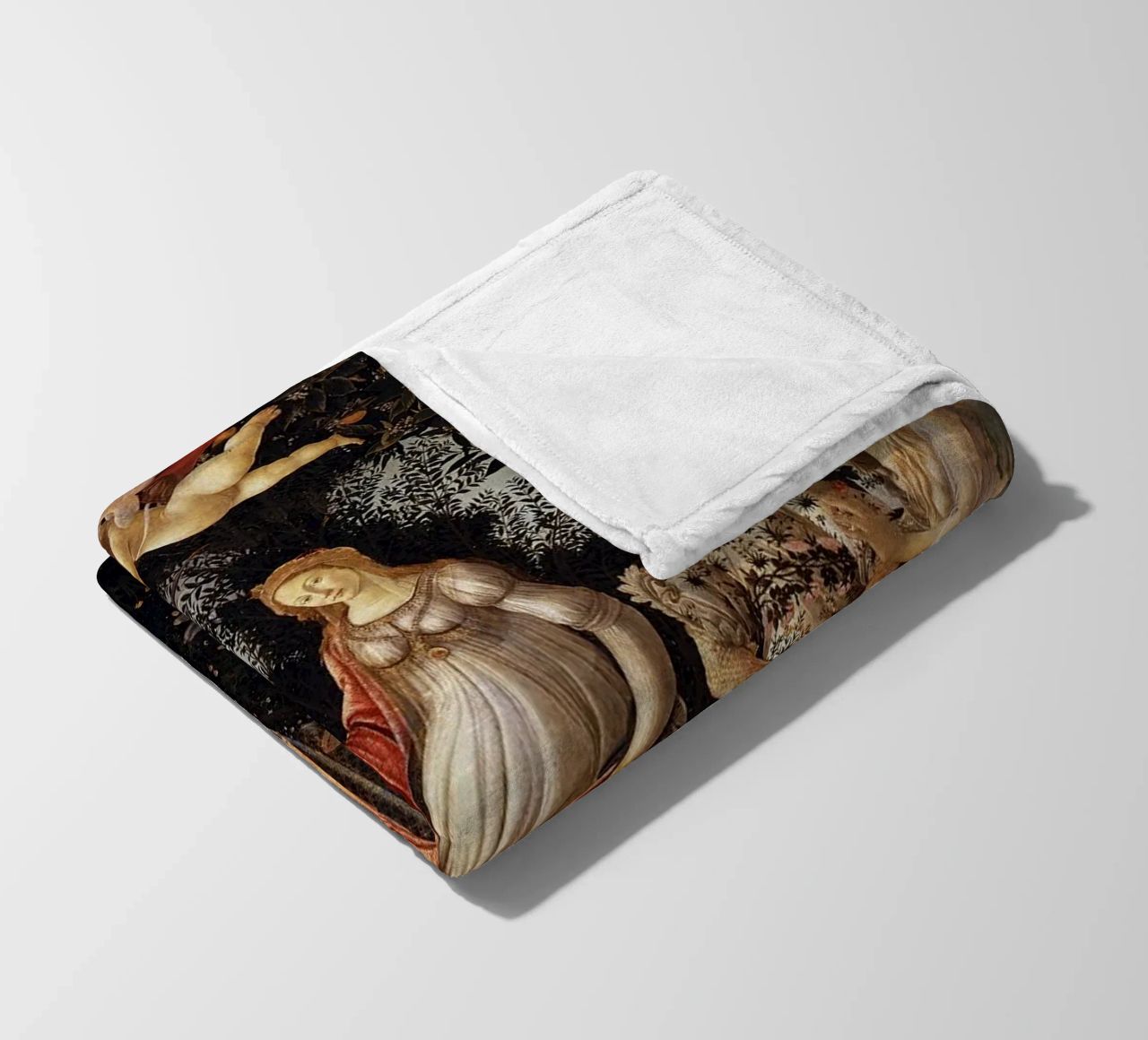 Sandro Botticelli - Primavera (Spring) coperta in pile da Timeless Artworks