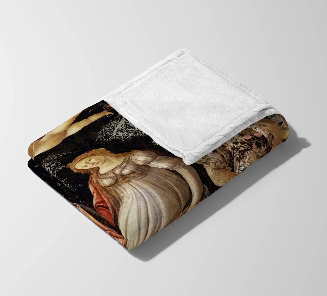 Sandro Botticelli - Primavera (Spring) coperta in pile da Timeless Artworks